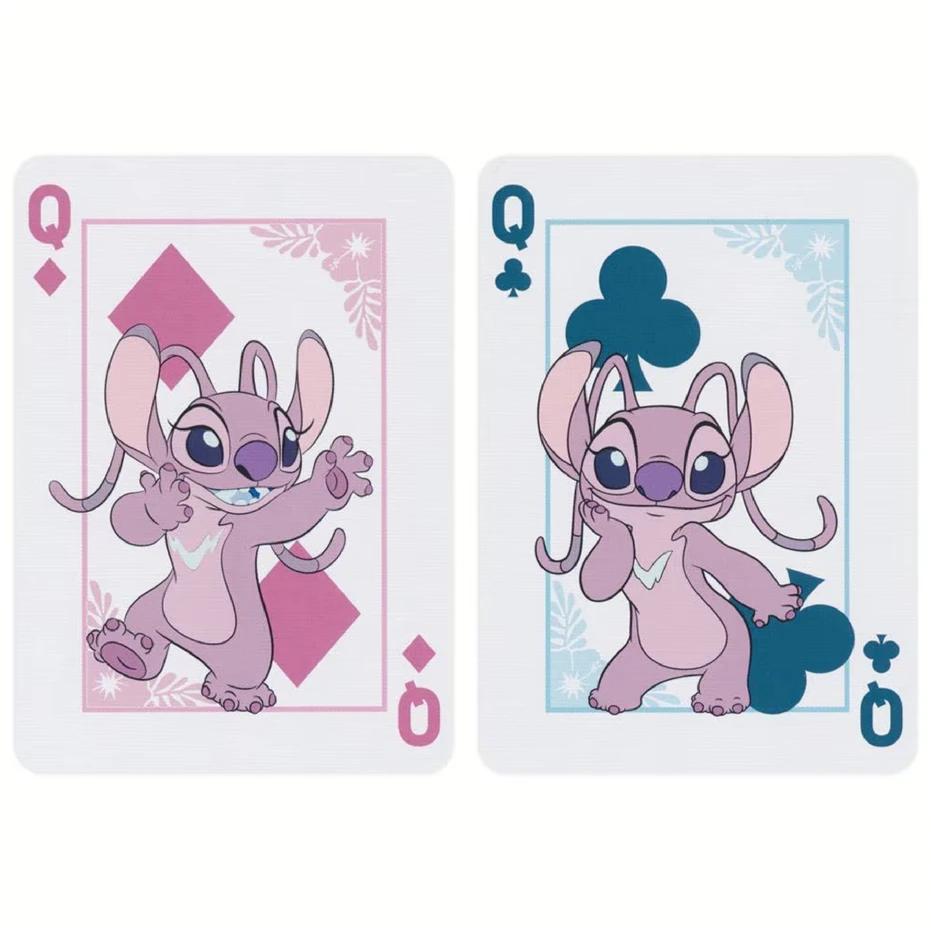 Bicycle Disney Stitch žaidimų kortos – pokeriui, triukams ir kolekcionieriams