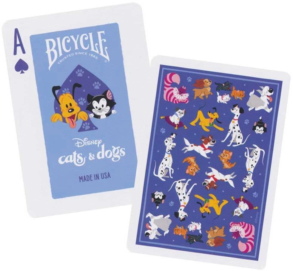 Bicycle Disney Šunys ir Katės žaidimo kortos – šeimai, pokeriui, kolekcijai
