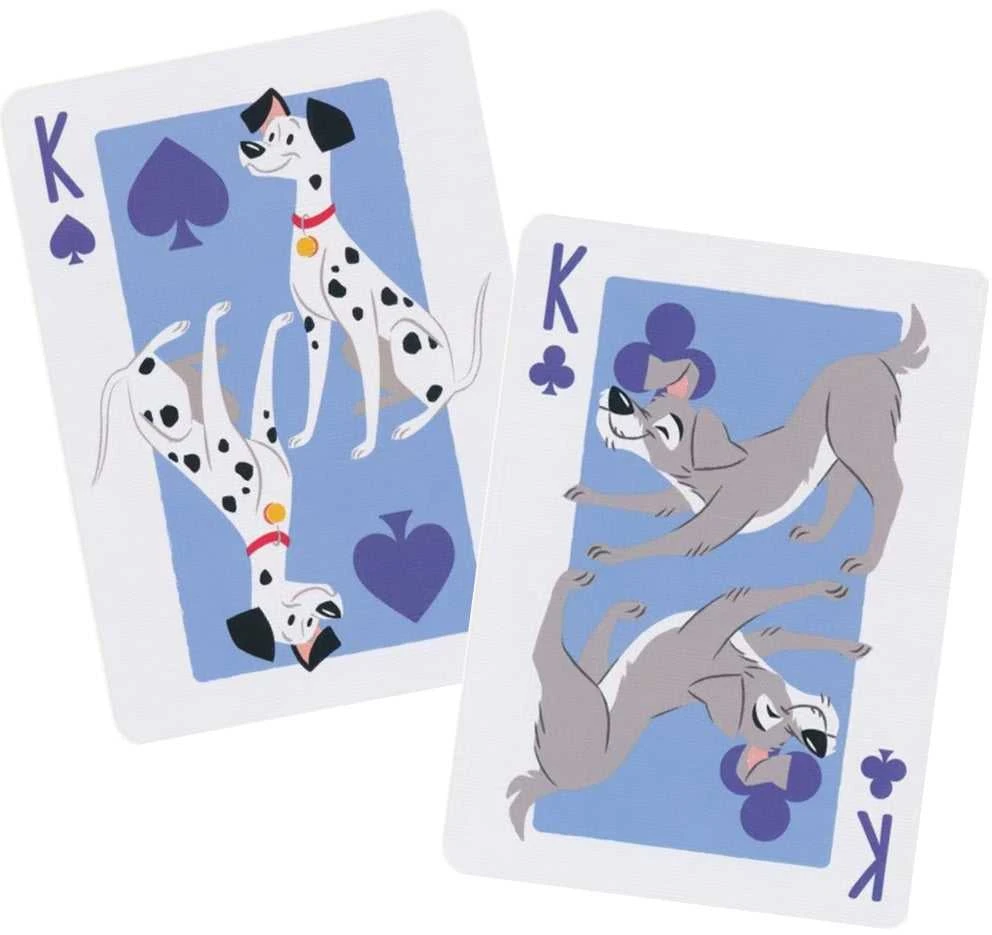 Bicycle Disney Šunys ir Katės žaidimo kortos – šeimai, pokeriui, kolekcijai