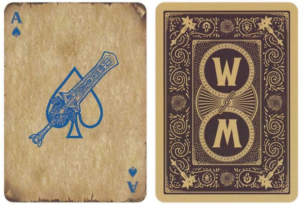 Bicycle Dviratis World of Warcraft Classic žaidimų kortos