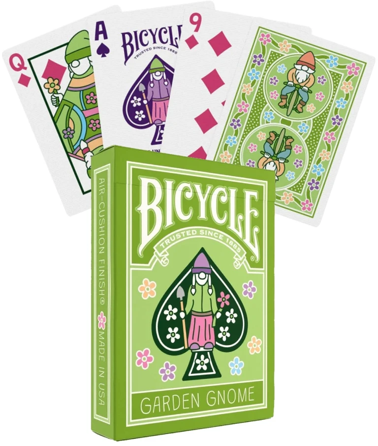 Kortų Žaidimas - Bicycle Garden Gnome 52 Kortos Su 2 Džokeriais Daugiaspalvis