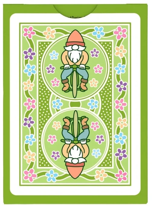 Kortų Žaidimas - Bicycle Garden Gnome 52 Kortos Su 2 Džokeriais Daugiaspalvis