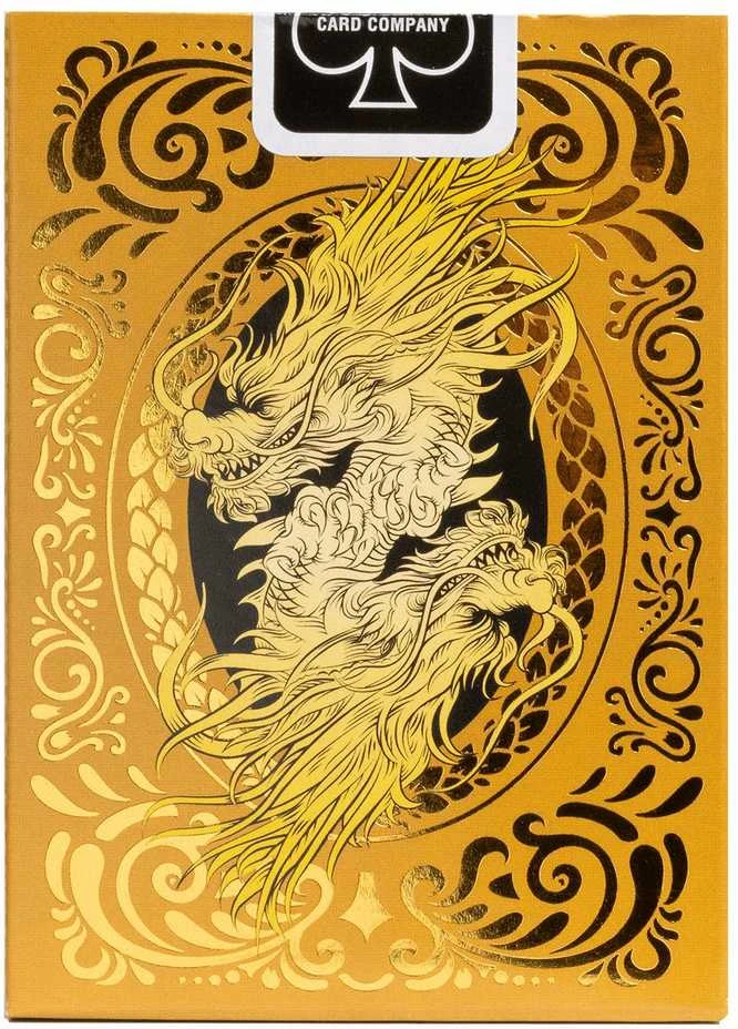 Bicycle Gold Dragon Žaidimų Kortos