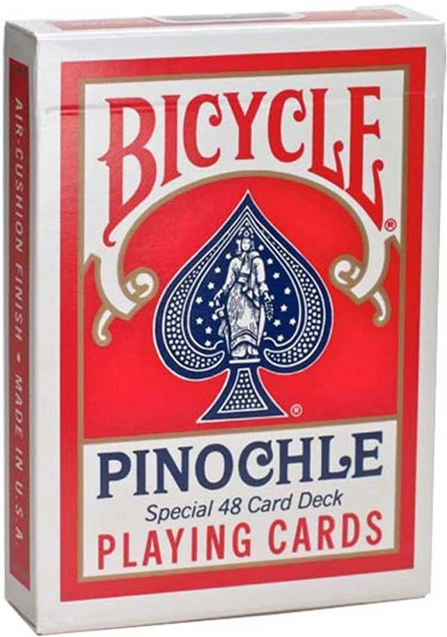 Bicycle Pinochle Standard Žaidimų Kortos (Mėlynos)