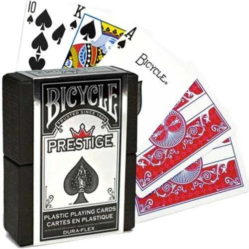 Bicycle Prestige Standard Pokerio Kortos Dėžutėje (Mėlynos)