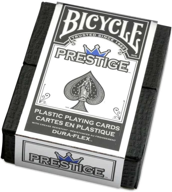 Bicycle Prestige Standard Pokerio Kortos Dėžutėje (Mėlynos)