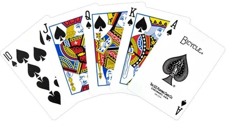 Bicycle Prestige Standard Pokerio Kortos Dėžutėje (Mėlynos)