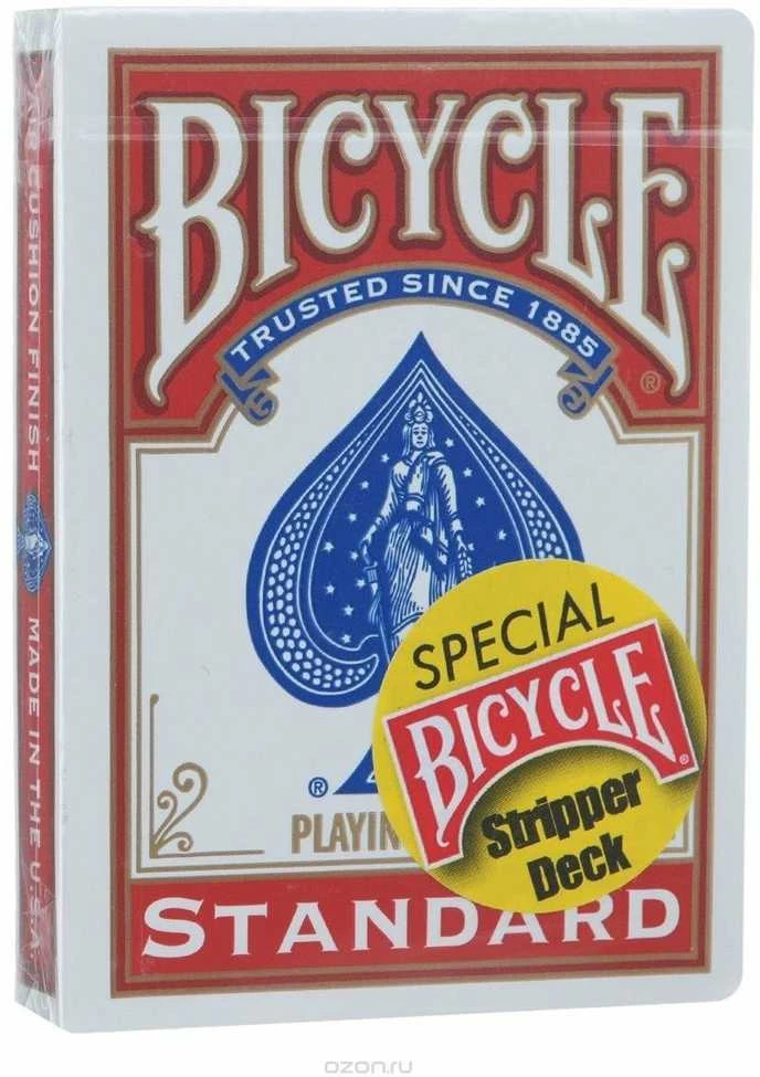 Bicycle Standard Retro 808 Pokerio Kortos (Raudonos)