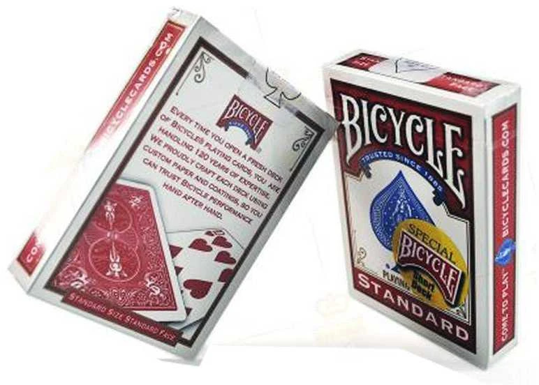 Bicycle Rider Standard Magic Short kortos (Raudonos)