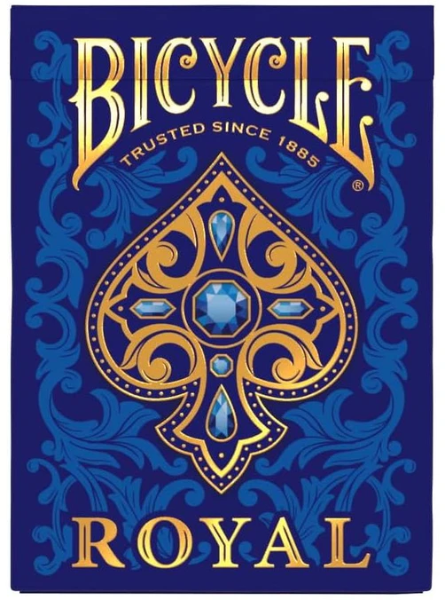 Bicycle Royal žaidimo kortos su brangakmenių motyvais