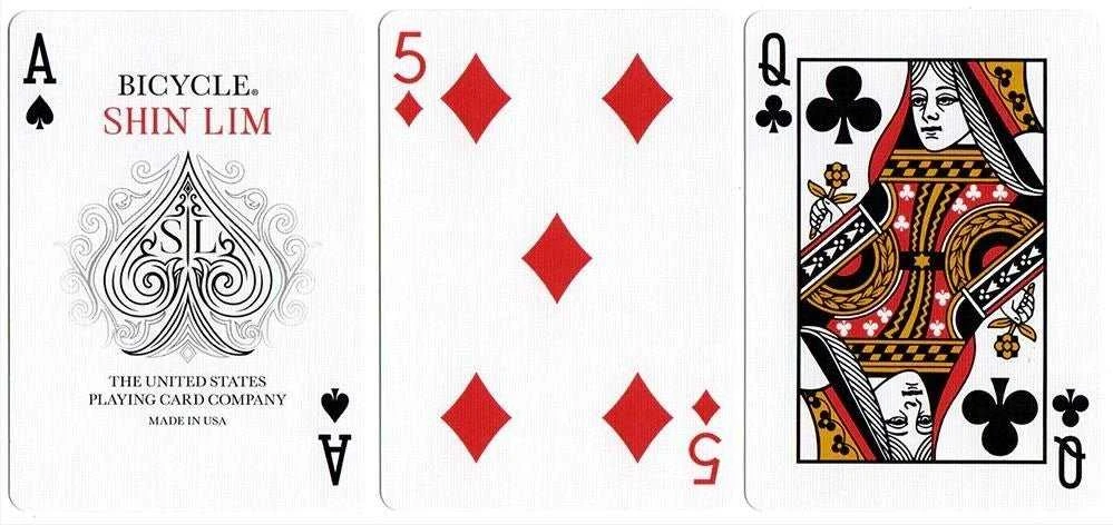 Bicycle Shin Lim Žaidimų Kortos
