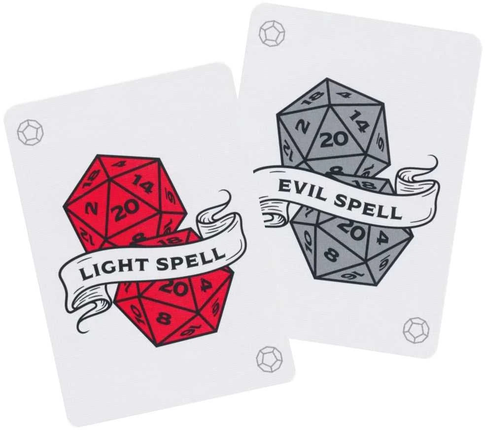 Bicycle Spellbound žaidimo kortos – magijos tema, D&D, pokeriui