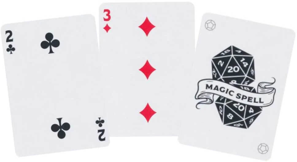 Bicycle Spellbound žaidimo kortos – magijos tema, D&D, pokeriui