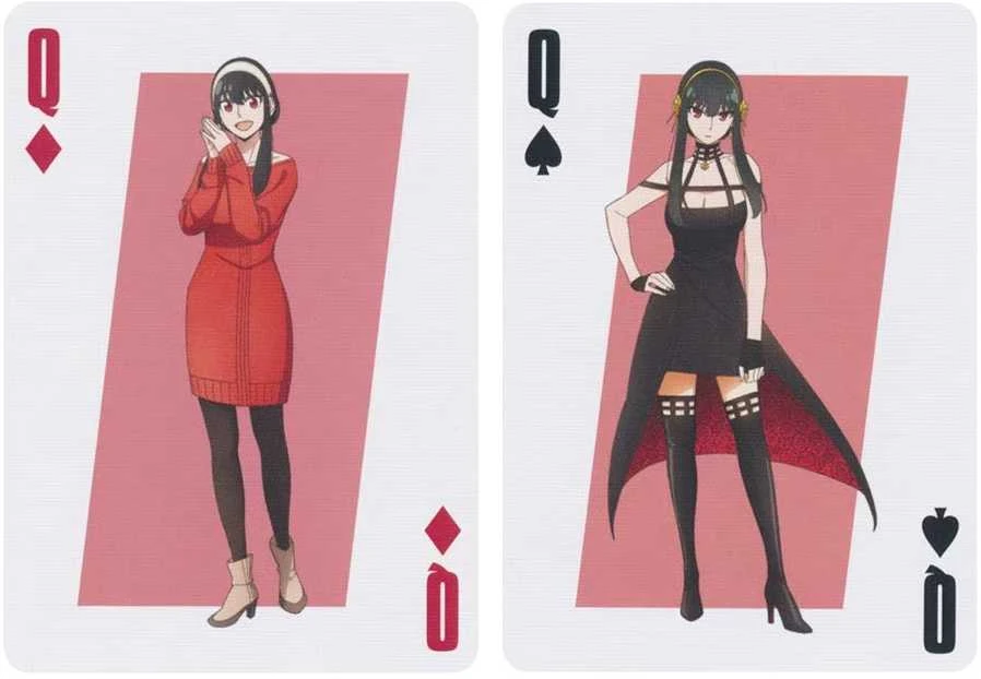Bicycle Spy x Family žaidimo kortos – anime gerbėjams, kolekcinė kaladė