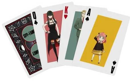 Bicycle Spy x Family žaidimo kortos – anime gerbėjams, kolekcinė kaladė