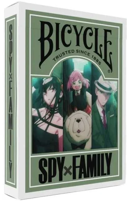 Bicycle Spy x Family žaidimo kortos – anime gerbėjams, kolekcinė kaladė