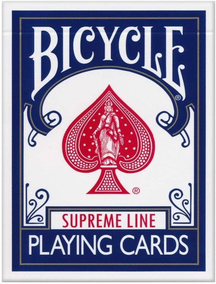 Bicycle Supreme Line Žaidimų Kortos (Mėlynos)