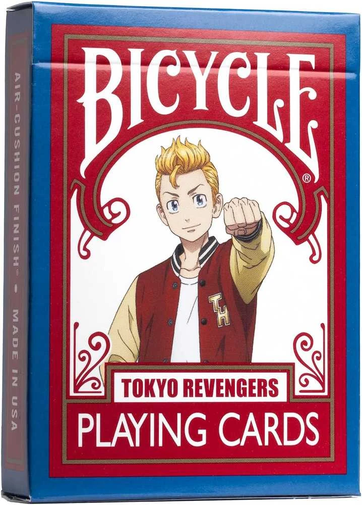 Žaidimų Kortelės - Bicycle Tokyo Revengers 52 Kortelės Plastiku Padengtos 63.5x88.9mm