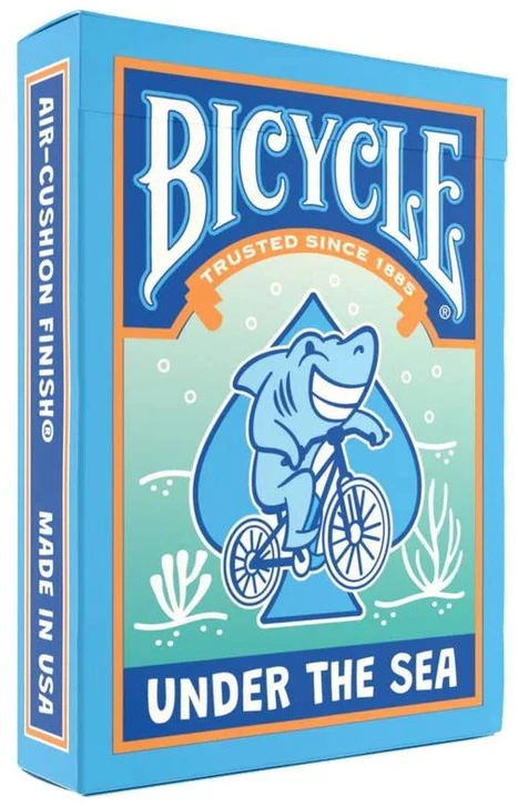Bicycle „Under The Sea“ žaidimo kortos – povandeninės iliustracijos, 52+2