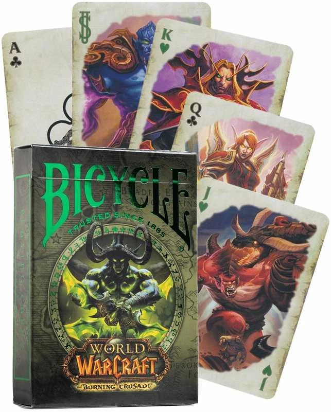 Bicycle World of Warcraft Burning Crusade žaidimo kortos