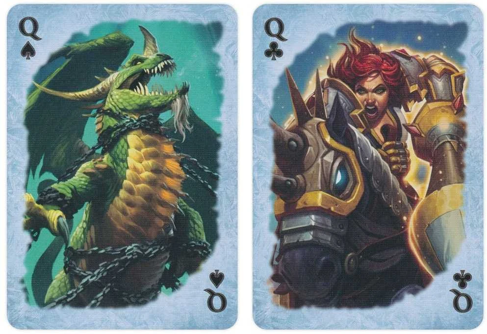 Bicycle World of Warcraft Cards: The Lich King žaidimo kortos