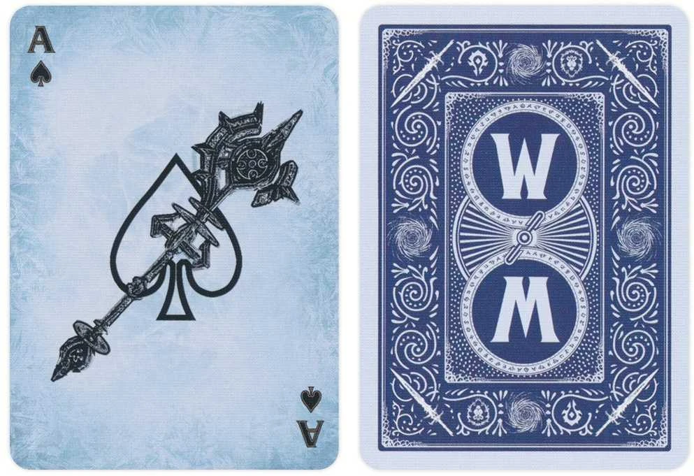 Bicycle World of Warcraft Cards: The Lich King žaidimo kortos