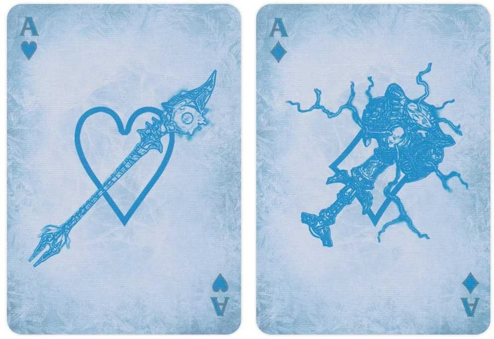 Bicycle World of Warcraft Cards: The Lich King žaidimo kortos