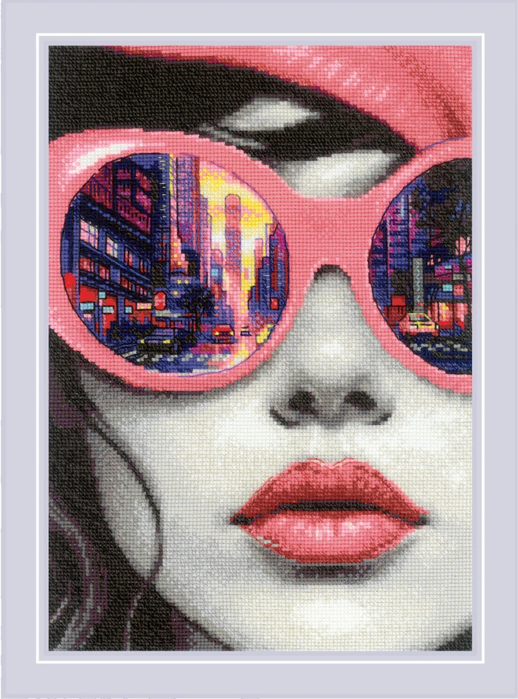 Big City Rhythm. Siuvinėjimo rinkinys iš RIOLIS Nr.: 2331