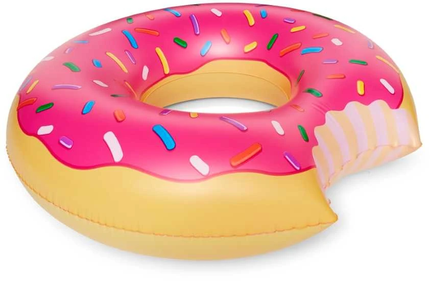 Big Mouth Bigmouth Pripučiamas ratas - Rožinė spurga MAX
