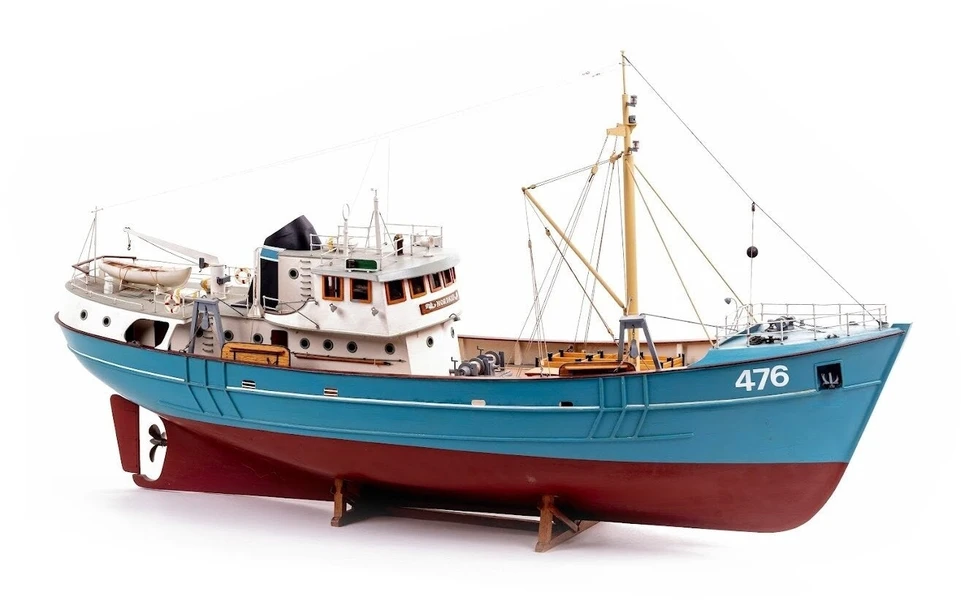 Billing Boats Nordkap medinis tralerio laivo modelis, surenkamas laivų maketas