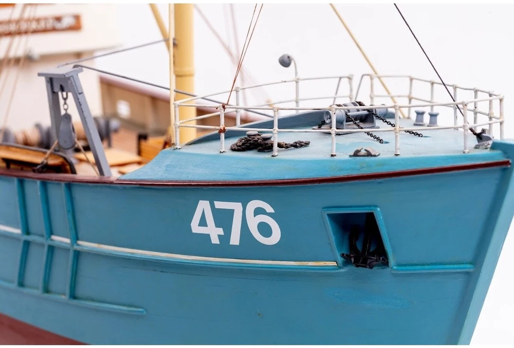 Billing Boats Nordkap medinis tralerio laivo modelis, surenkamas laivų maketas