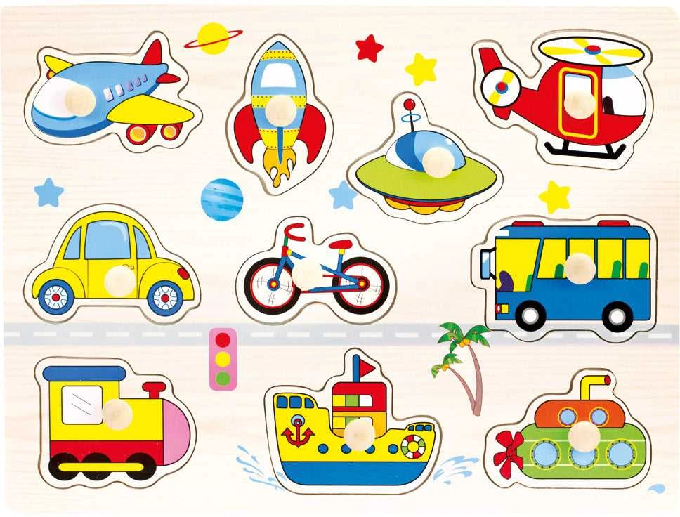 BINO N - Medinė dėlionė "Transportas"