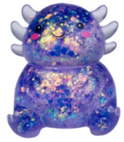 Dėlionė Hobilt Blizgantis aksolotlis squishy 8 cm – sensorinis raminantis žaislas vaikams