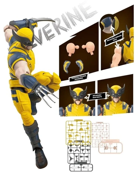 Blokees Wolverine Champion Class 05 surenkama figūrėlė Marvel 81117