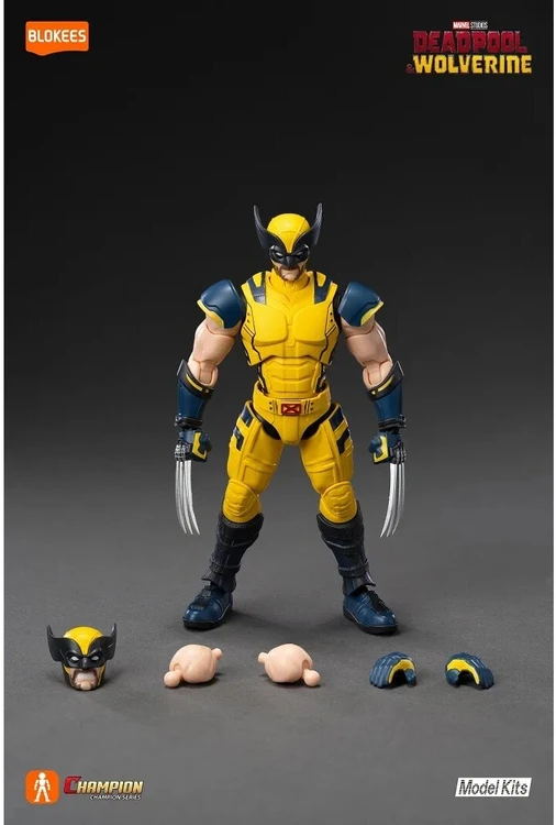 Blokees Wolverine Champion Class 05 surenkama figūrėlė Marvel 81117