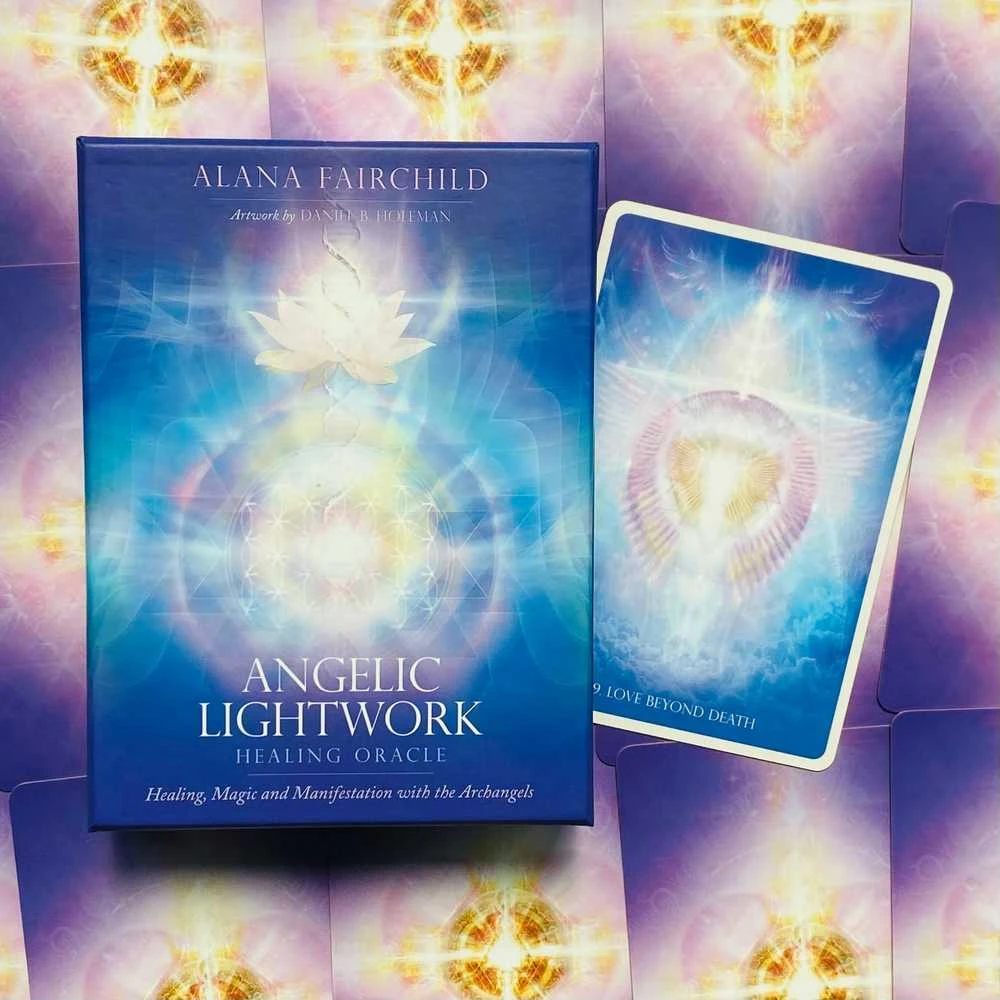 Blue Angel Mėlyna Angel Mėlyna Angel Angelic Lightwork Gydančios Kortos