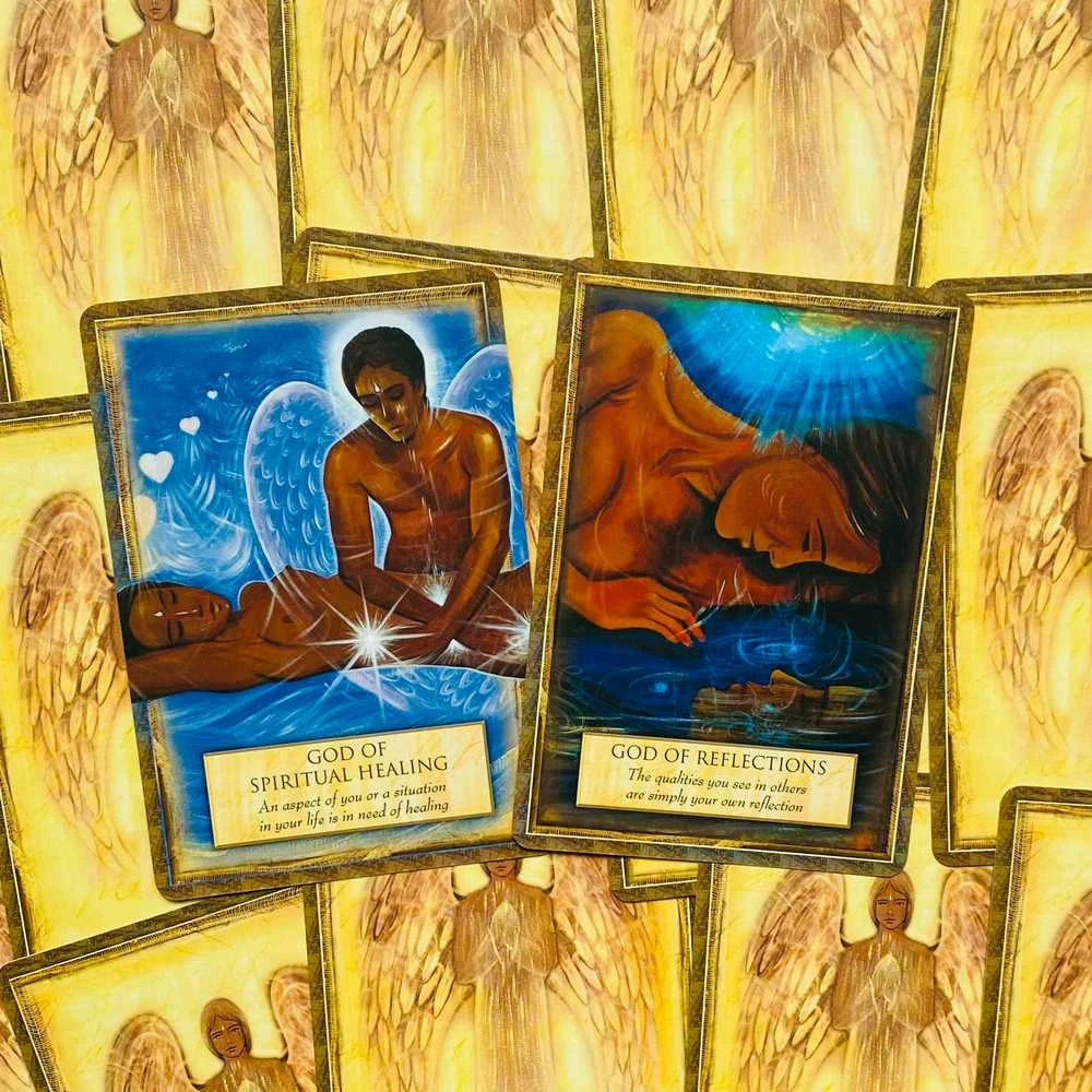 Blue Angel Mėlyna Angel Mėlyna Angel Angels Gods Goddesses Oracle Kortos