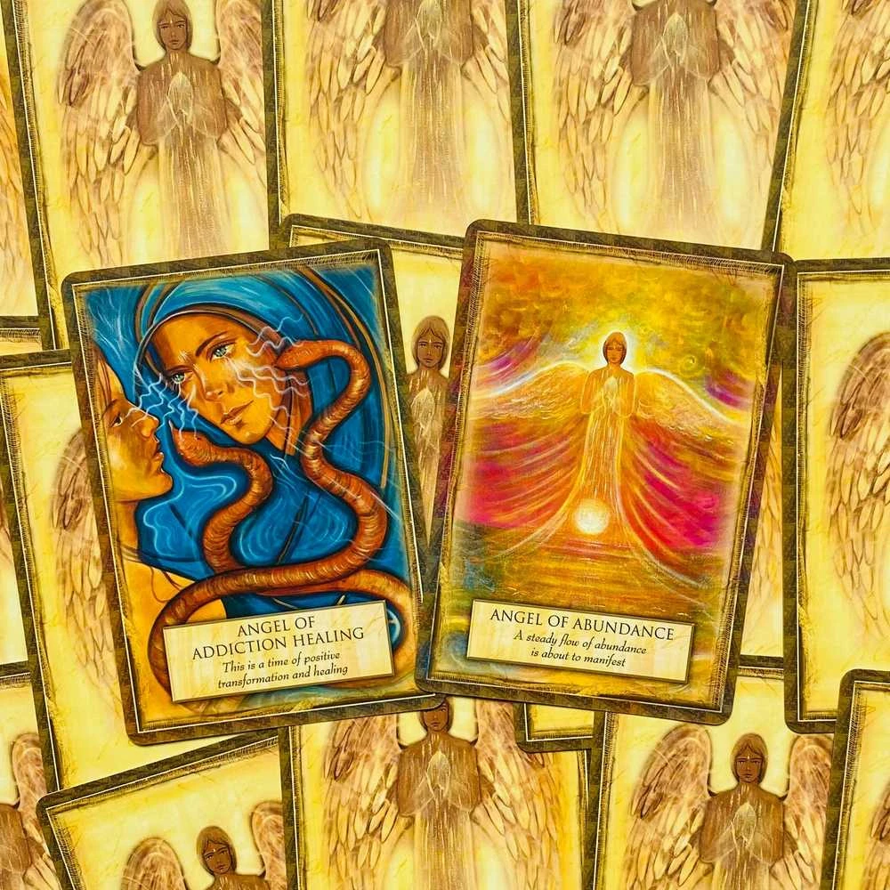 Blue Angel Mėlyna Angel Mėlyna Angel Angels Gods Goddesses Oracle Kortos