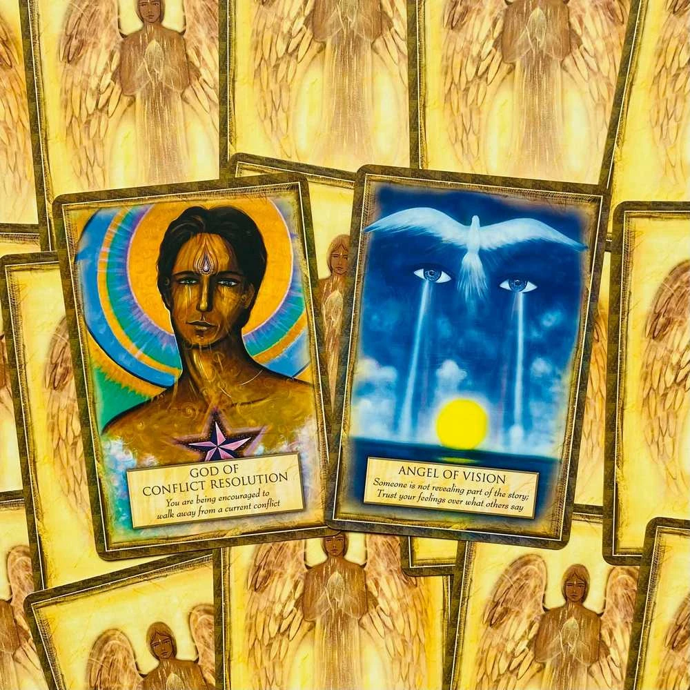Blue Angel Mėlyna Angel Mėlyna Angel Angels Gods Goddesses Oracle Kortos