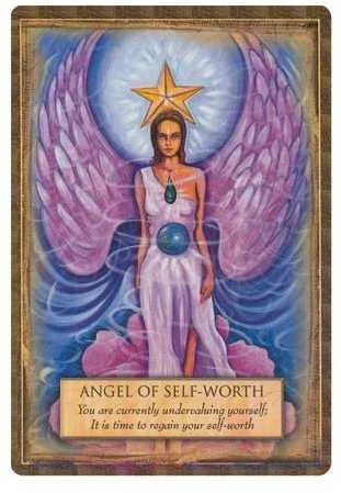 Blue Angel Mėlyna Angel Mėlyna Angel Angels Gods Goddesses Oracle Kortos
