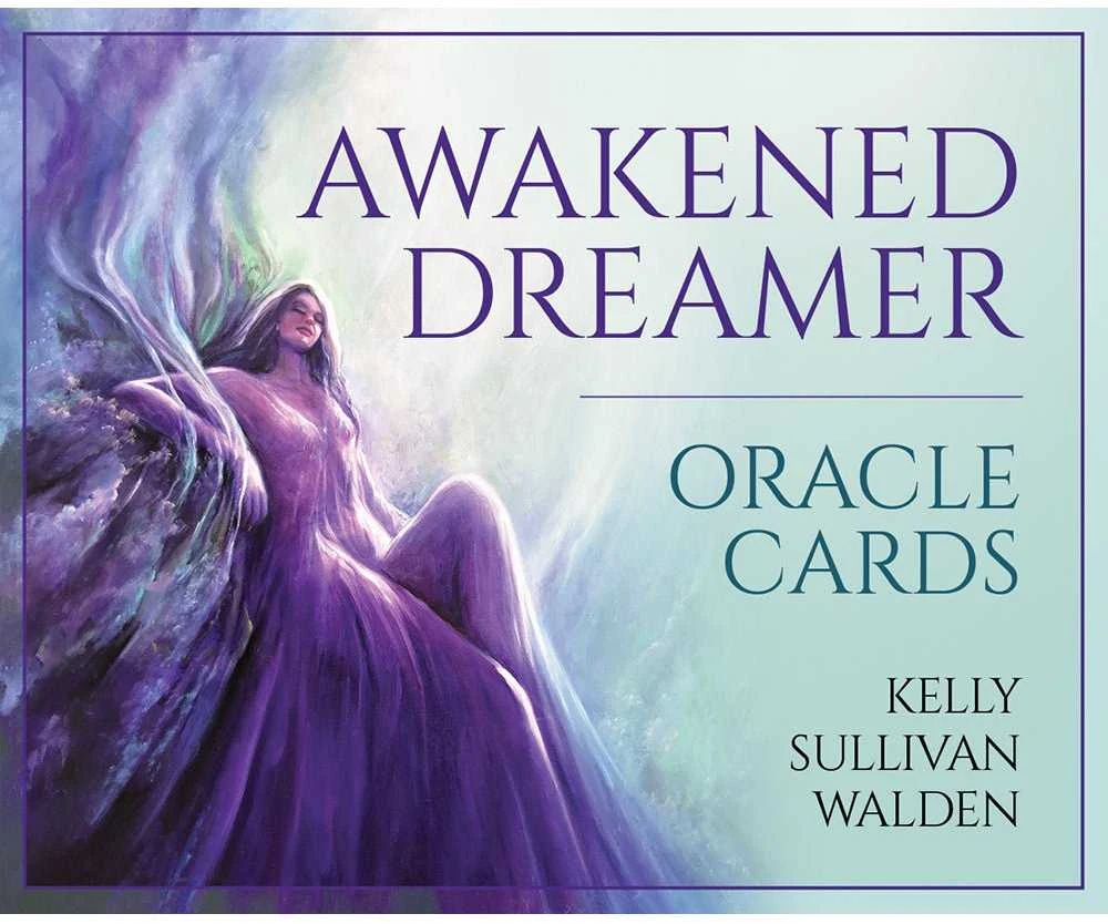 Blue Angel Mėlyna Angel Mėlyna Angel Awakened Dreamer Oracle Kortos