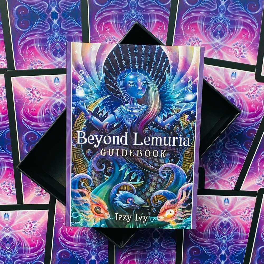 Blue Angel Mėlyna Angel Mėlyna Angel Beyond Lemuria Oracle kortos