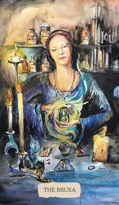 KNYGA Blue Angel Mėlyna Angel Kolekcionuojamos Kortelės - Bonestone & Earthflesh Tarot Cards 79 Kortos, 384 Puslapių Gidas, Mėlynas Angelas