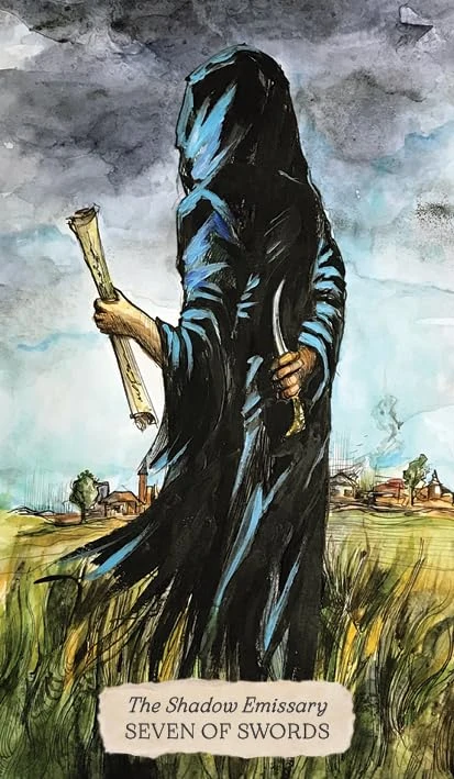 KNYGA Blue Angel Mėlyna Angel Kolekcionuojamos Kortelės - Bonestone & Earthflesh Tarot Cards 79 Kortos, 384 Puslapių Gidas, Mėlynas Angelas