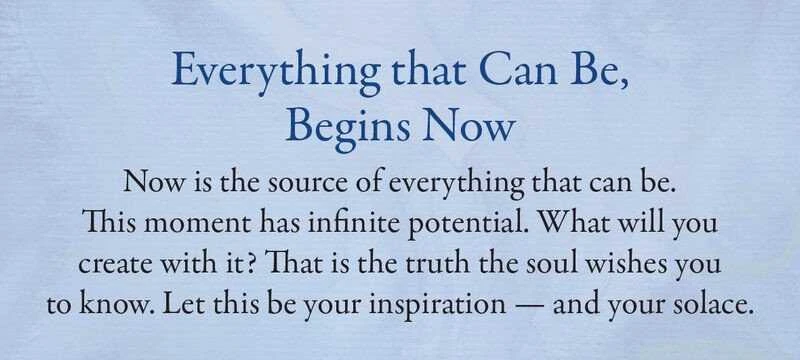 Blue Angel Mėlyna Angel Mėlyna Angel Calming Inspirations Mini Oracle Kortos