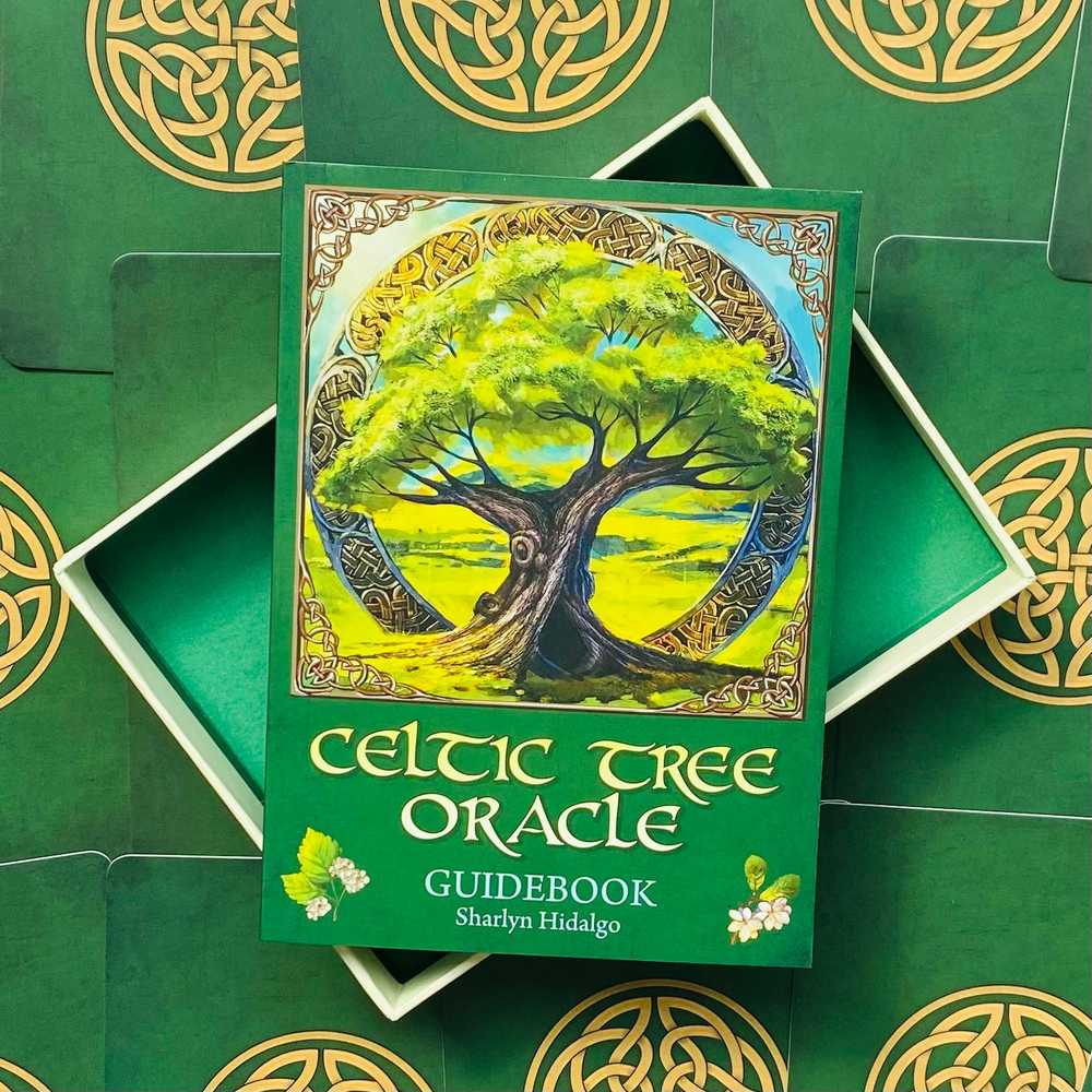 Blue Angel Mėlyna Angel Mėlyna Angel Celtic Tree Oracle Kortos