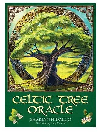 Blue Angel Mėlyna Angel Mėlyna Angel Celtic Tree Oracle Kortos