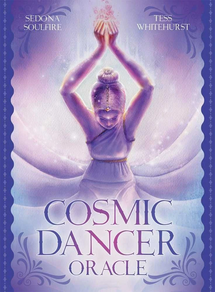 Blue Angel Mėlyna Angel Mėlyna Angel Cosmic Dancer Oracle Kortos