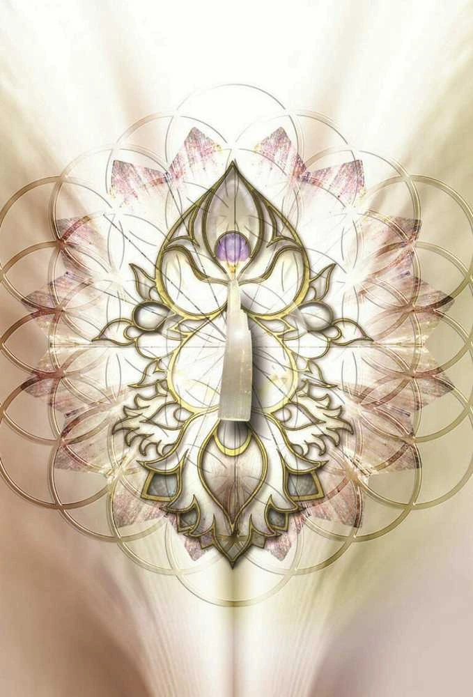 Blue Angel Mėlyna Angel Crystal Mandala Activation Kortos Mėlyna Angel