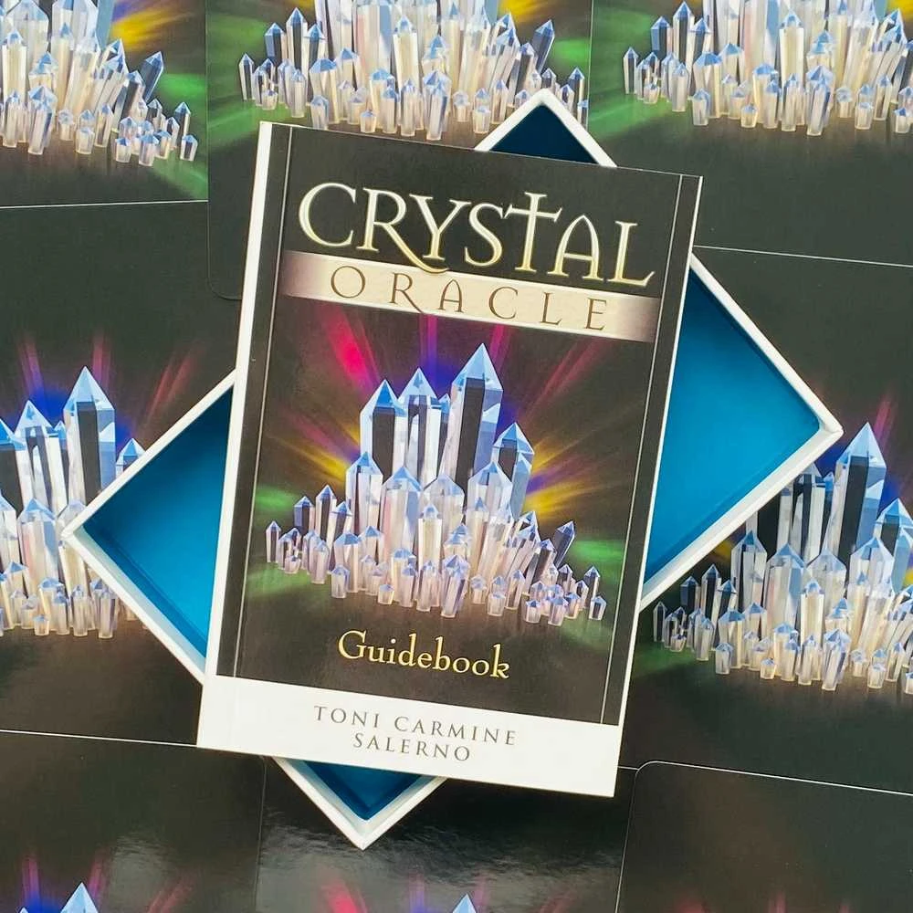 Blue Angel Mėlyna Angel Crystal Oracle Kortos Mėlyna Angel